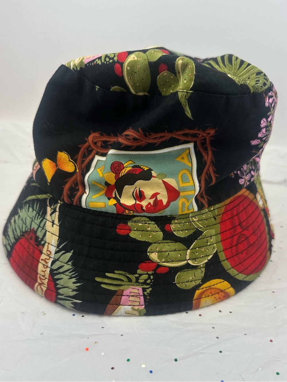 Unisex Frida Kahlo Reversible Bucket Hat